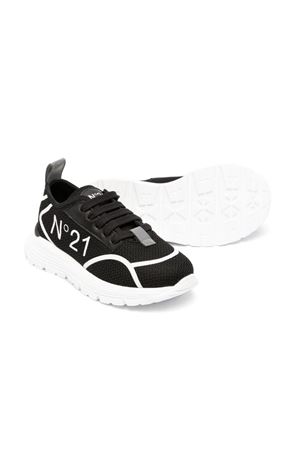 black fabric sneakers N°21 KIDS | 7529904